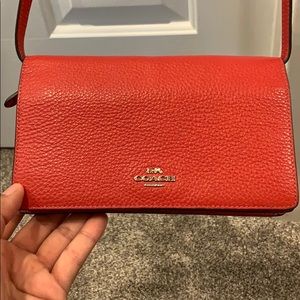 Coach NY cross body & changeable hand clutch